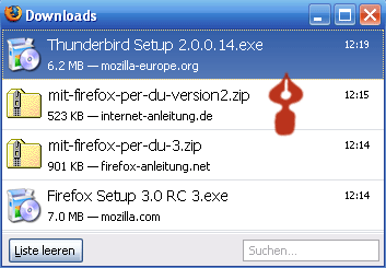Download beendet